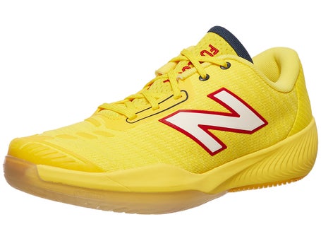 New Balance WC 996v5 B Yellow/Red Womens Shoe