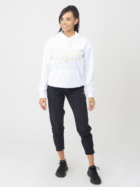 New Balance Womens Essentials Athletic Club Hoodie 