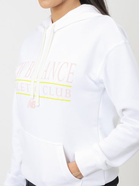 New Balance Womens Essentials Athletic Club Hoodie 