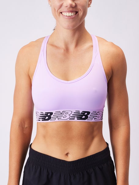 New Balance Womens Fortiflow Pace Bra Cyber Lilac