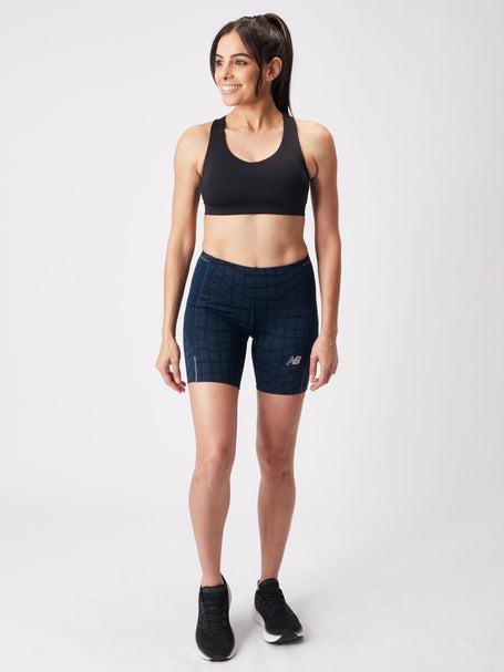 New Balance Womens Impact Run Fitted Short NB Navy