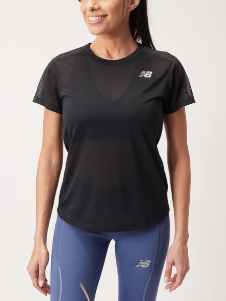 New Balance Womens Impact Run Short Sleeve 