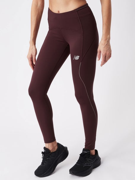 New Balance Womens Impact Run Tight Burgundy
