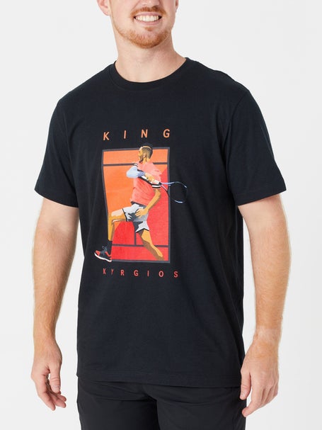 NK Foundation Mens King Kyrgios Tee Black