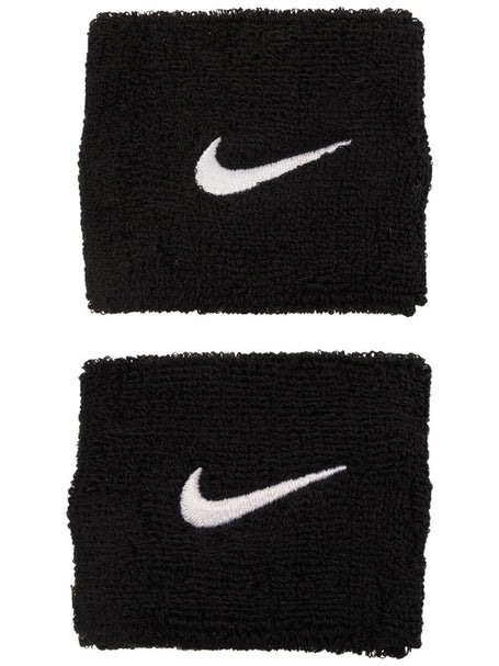 Nike Swoosh Singlewide Wristband Black/White