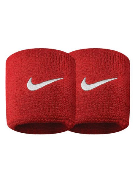 Nike Swoosh Singlewide Wristband Red/White