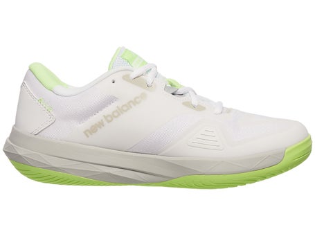New Balance WC 796v4 B White/Yellow Women's Shoe Tennis Only