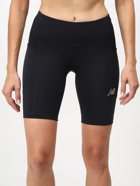 New Balance Womens Impact Run Fitted Short Black