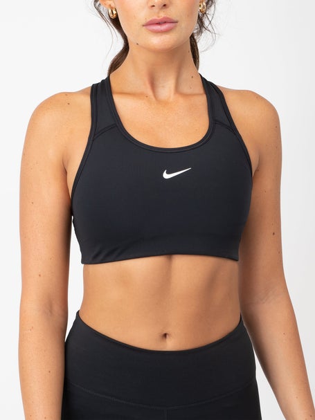 NIKE Women's Padded Sport Bra, BV3636-100, White/Black Size XS