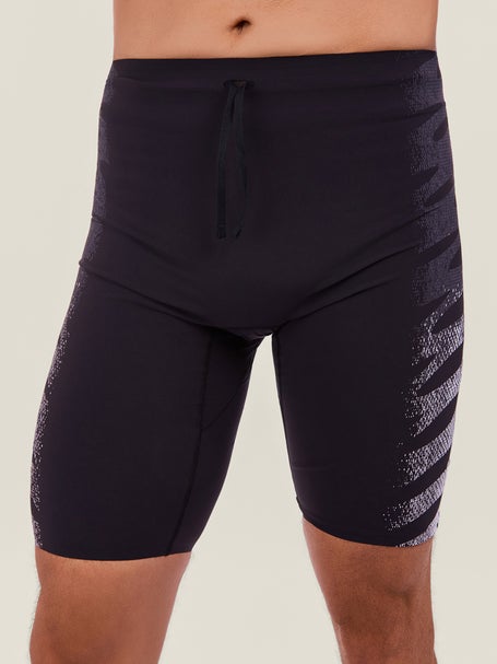 ON Mens Zero Half Tights Iron/White