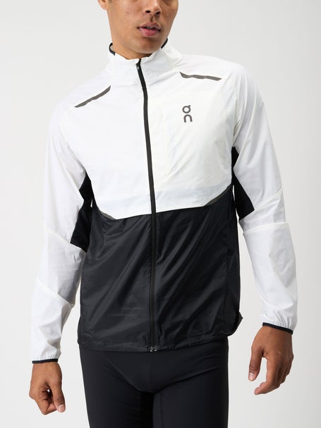 ON Mens Weather Jacket White  Black