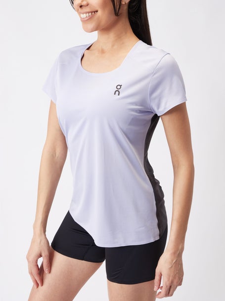 ON Womens Performance-T Lavender  Black