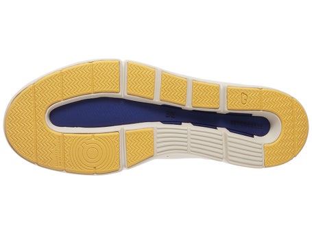 On The Roger Centre Court Wht/Mustard Mens Shoe