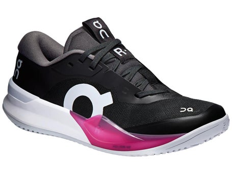 ON The Roger Pro 3 Clay Black/Pink Womens Shoes