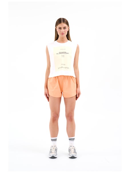 P.E Nation Womens Redline Short in Cantaloupe