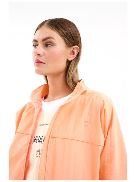 P.E Nation Womens Redline Jacket in Cantaloupe