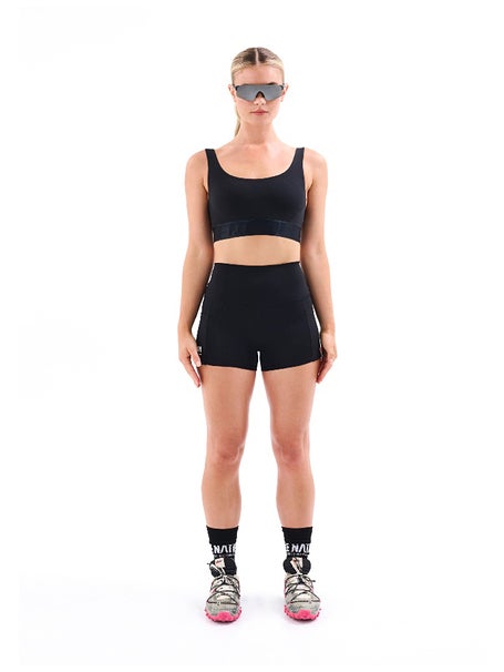 P.E Nation Womens Backcheck Sports Bra Black