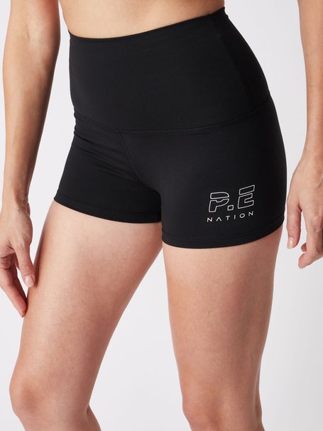 P.E Nation Womens Recharge Bike Short Black