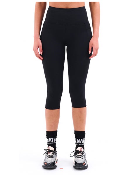 P.E Nation Womens Recalibrate 3/4 Legging in Black