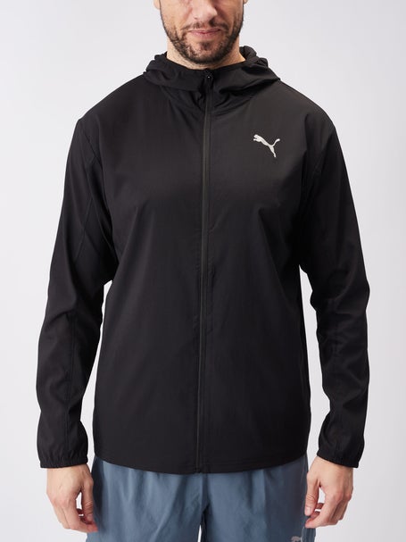 Puma Mens Run PLCD Graphic Woven Hooded Jacket