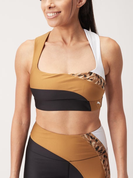 Mid Impact Safari Glam Women's Sports Bra