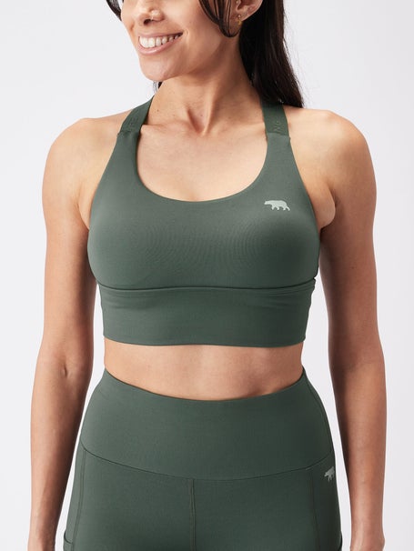 Running Bare Womens Made To Move Sports Bra Aspen