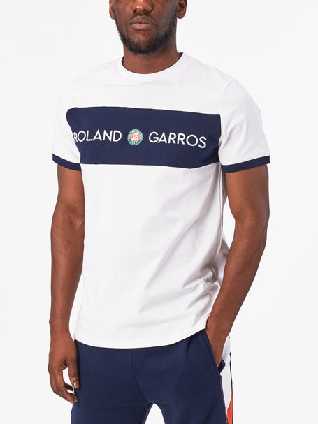 Roland Garros Mens Colourblock T-Shirt