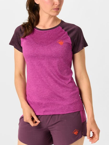 rabbit Womens EZ Perf Trail Short Sleeve Cactus Flower