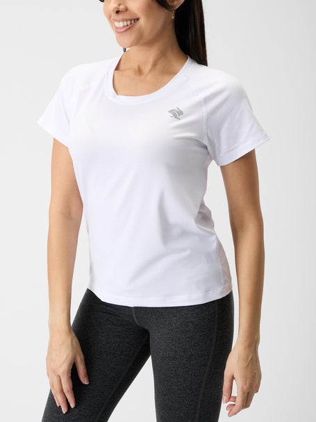 rabbit Womens EZ Tee Cropped White