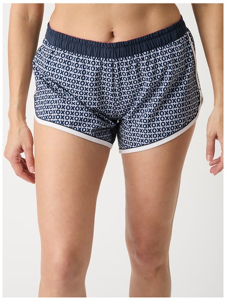 rabbit Womens Repeats 4 Short Dress Blues