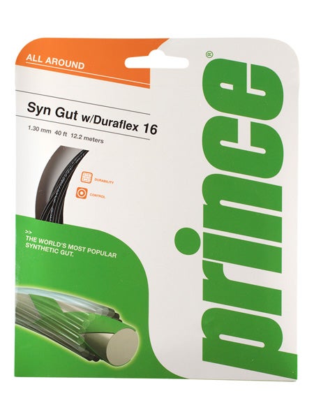 Prince Synthetic Gut 16/1.30 Duraflex String Set