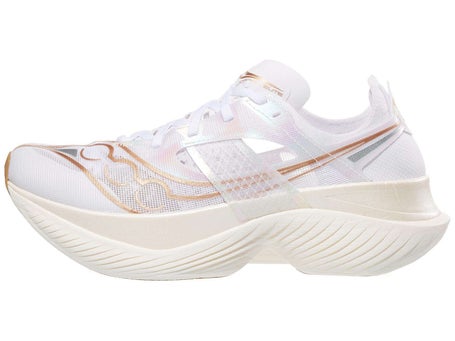 Saucony Endorphin Elite\Mens Shoes\White/Gold