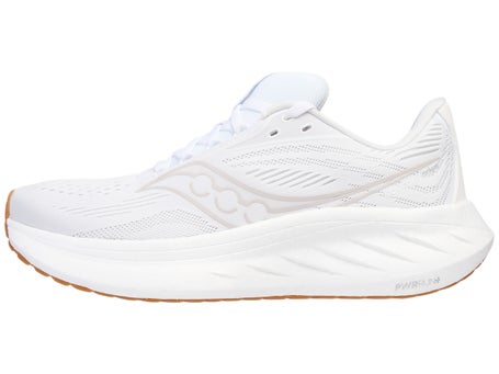 Saucony Ride 18\Womens Shoes\White/Gum