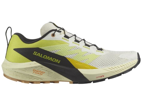 Salomon Sense Ride 5\Mens Shoes\Vanilla Ice/Sulphur/Bk