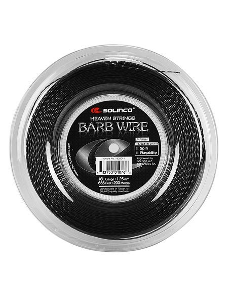 Solinco Barb Wire 16L/1.25  String Reel - 200m
