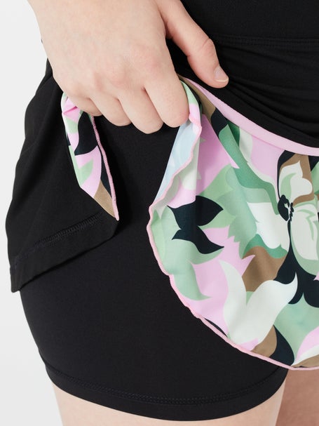 Sofibella Womens 13 UV Ruffle Skirt - Camo Floral