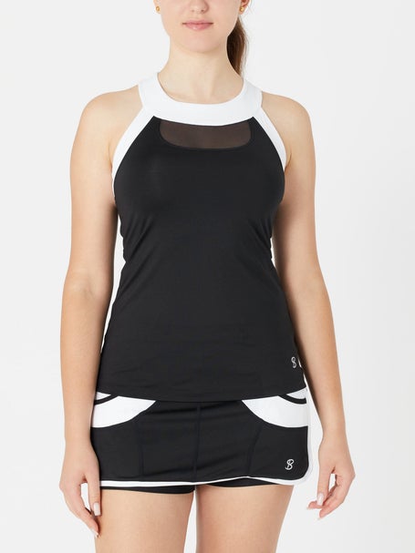 Sofibella Womens Elegance Crossback Tank