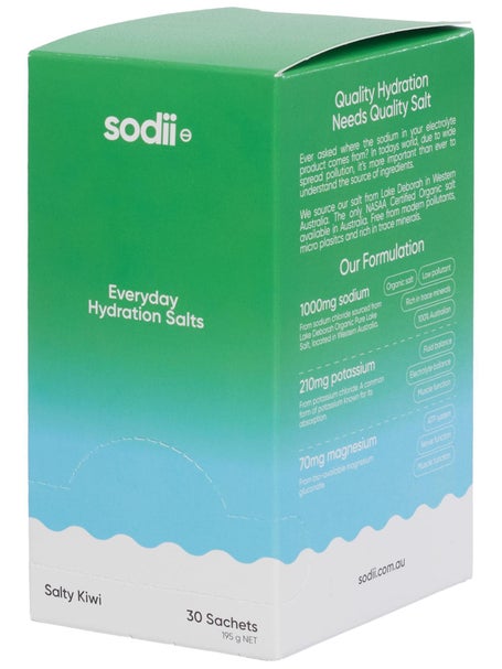 sodii Everyday Hydration Salts Flavoured 30-Pack