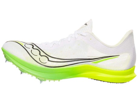 Saucony Endorphin Cheetah Spikes\Mens\White/Slime