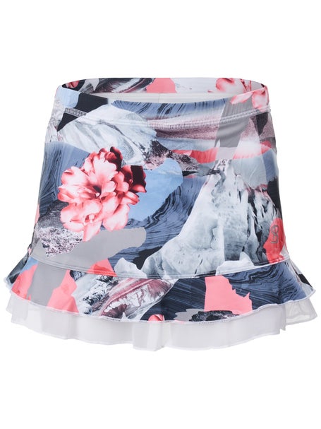 Sofibella Girls UV Double Ruffle Skirt - Icy