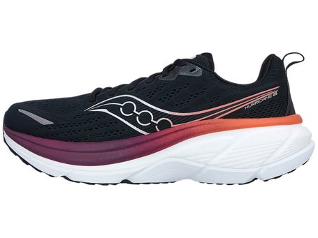 Saucony Hurricane 25\Mens Shoes\Black/Crimson