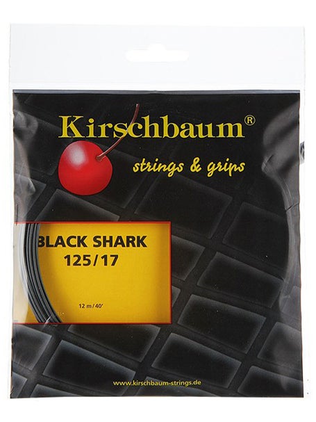 Kirschbaum Black Shark Tennis Racquet String, Reel 660ft/200m