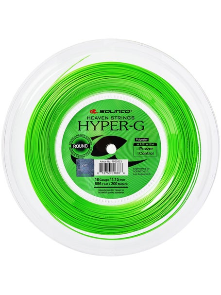 Solinco Hyper-G Round 18/1.15 String Reel - 200m | Tennis Only