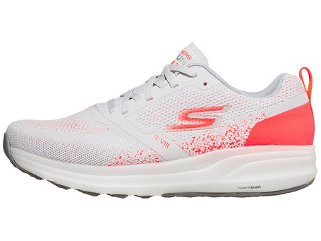 Skechers 8 Women's Shoes Light Grey/Pink | Tennis Only