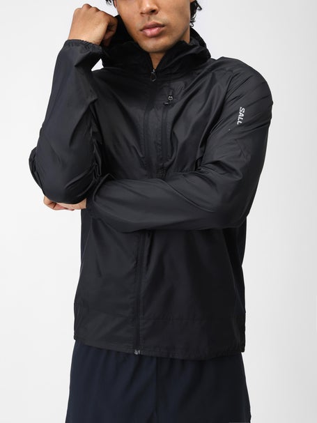 Salomon Mens Bonatti Cross Wind Jacket Deep Black