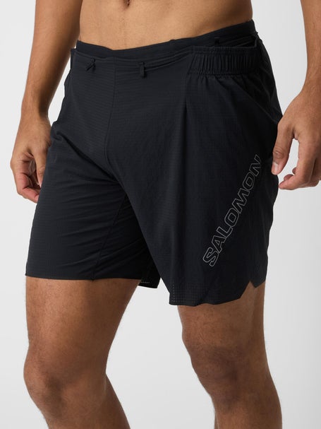 Salomon Mens Sense Aero 7 Short Deep Black