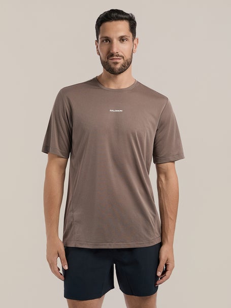 Salomon Mens SHKout Short Sleeve Tee Iron