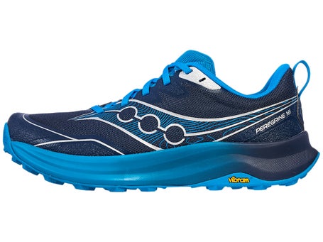 Saucony Peregrine 16\Mens Shoes\Navy/Cobalt