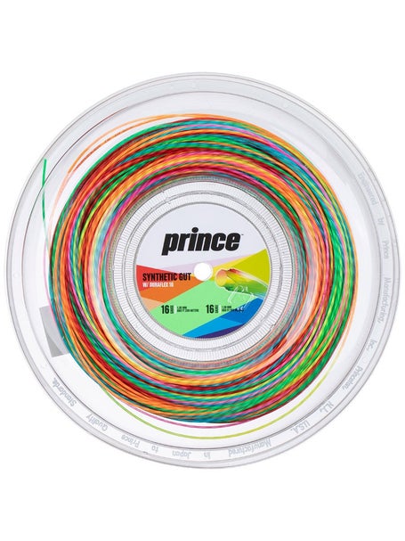 Prince SynGut Duraflex 16 String Reel Prism Rainbow 200