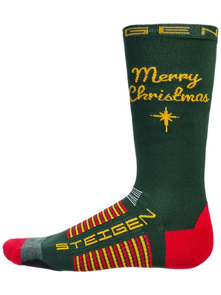 Steigen Christmas Performance Running Socks 3/4